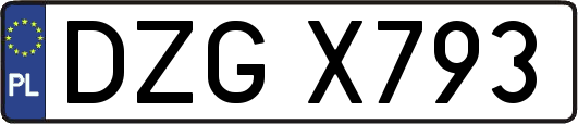 DZGX793