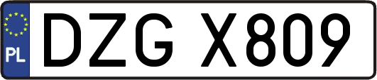 DZGX809