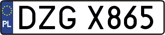 DZGX865