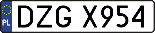 DZGX954