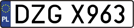 DZGX963