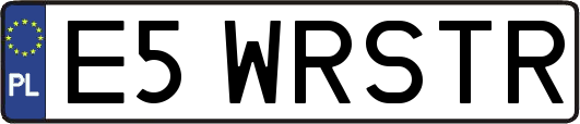 E5WRSTR