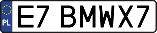 E7BMWX7