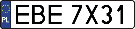 EBE7X31