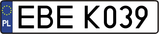 EBEK039