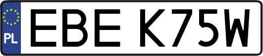 EBEK75W