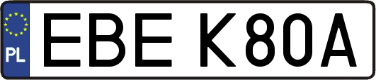 EBEK80A