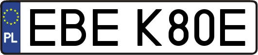 EBEK80E