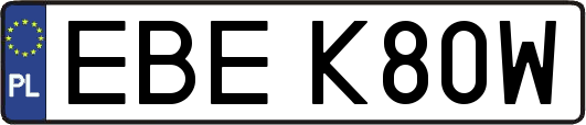 EBEK80W