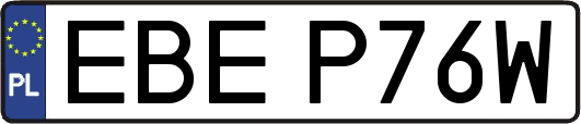 EBEP76W