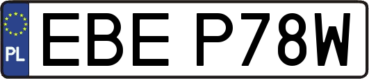 EBEP78W