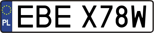 EBEX78W