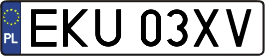 EKU03XV