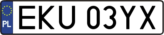 EKU03YX