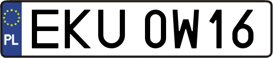 EKU0W16
