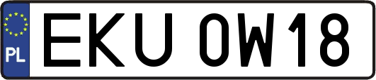 EKU0W18
