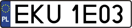 EKU1E03
