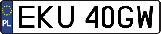 EKU40GW