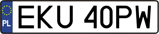 EKU40PW
