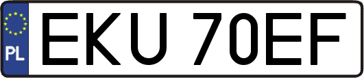 EKU70EF