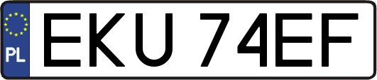 EKU74EF