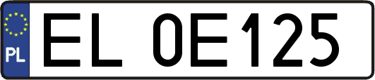 EL0E125