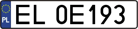 EL0E193