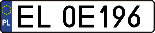 EL0E196