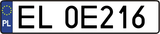 EL0E216