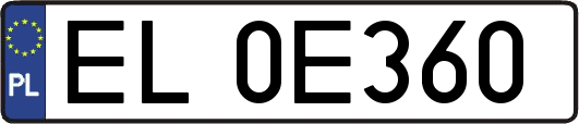 EL0E360