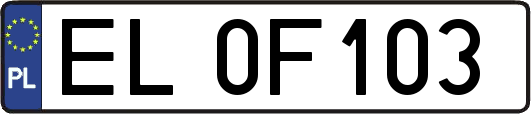 EL0F103