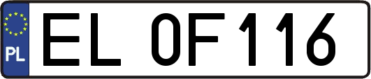 EL0F116