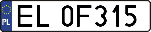 EL0F315