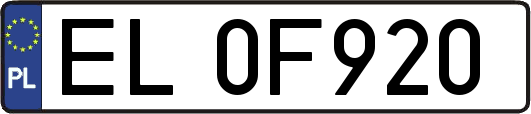 EL0F920