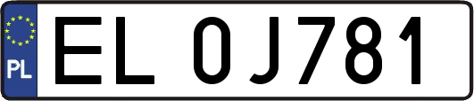 EL0J781