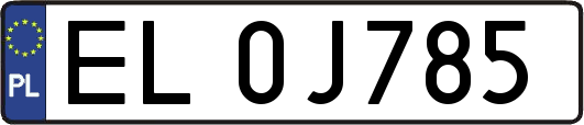 EL0J785