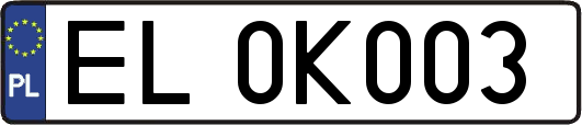 EL0K003