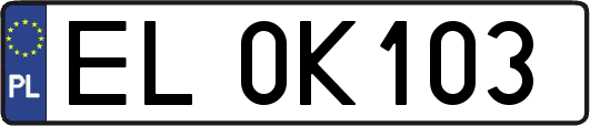 EL0K103