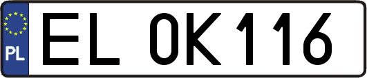 EL0K116