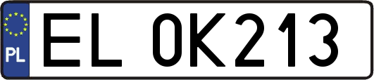 EL0K213