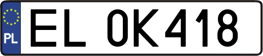 EL0K418