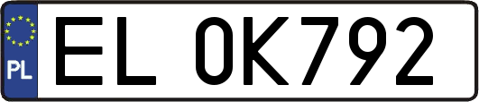 EL0K792