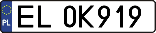 EL0K919