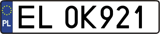 EL0K921