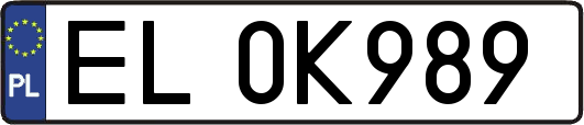 EL0K989