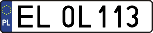 EL0L113