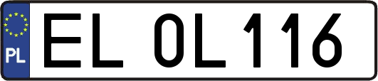 EL0L116