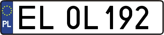 EL0L192