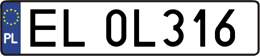 EL0L316