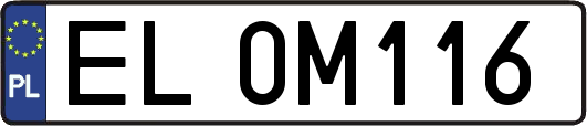 EL0M116